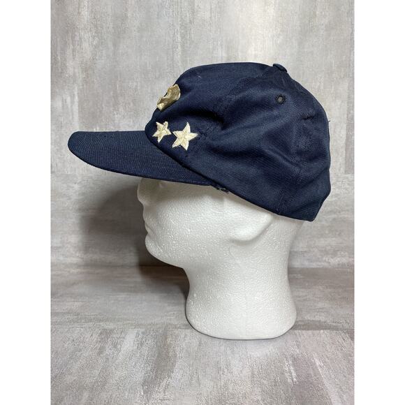 VINTAGE Chicago White Sox Hat Cap Snap Back Mens Navy MLB Baseball Stars 90s - Picture 2 of 11